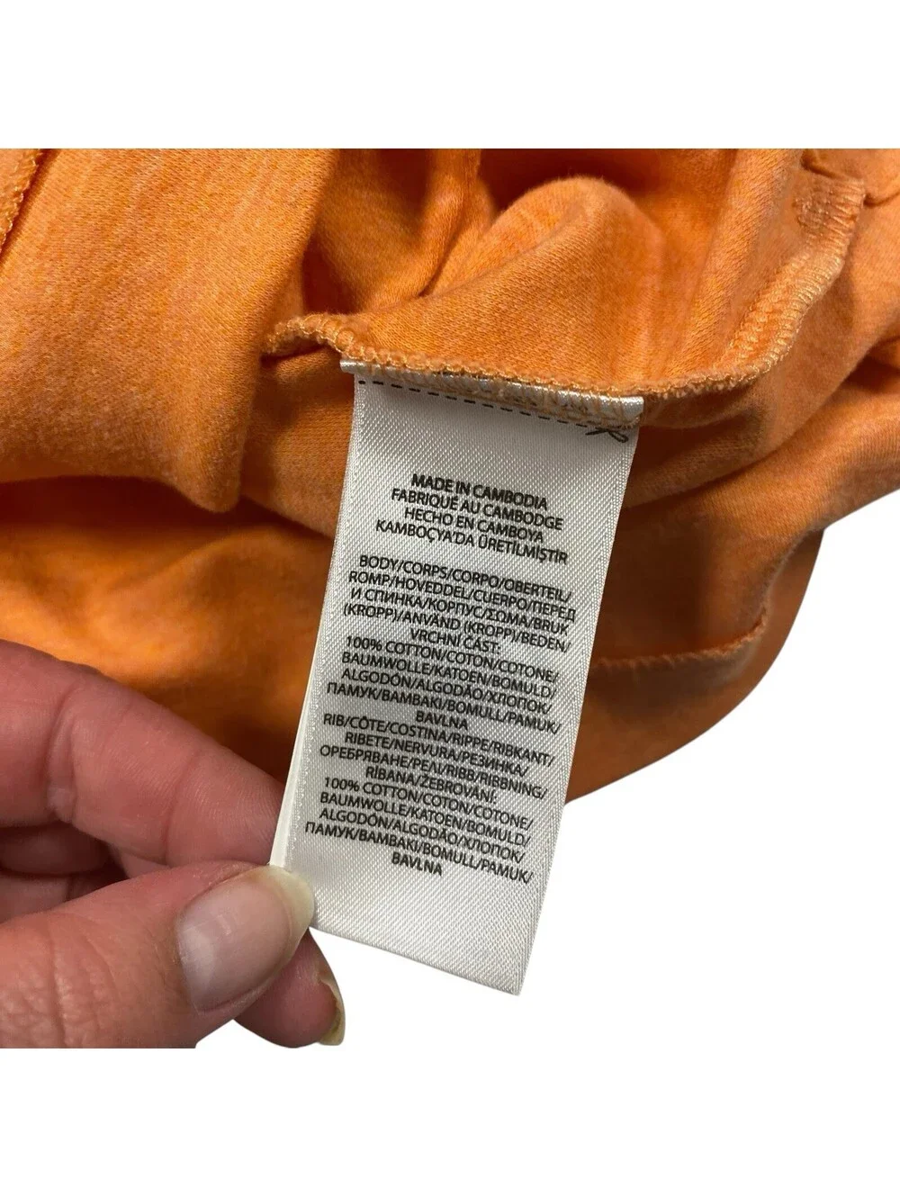 Polo Ralph Lauren Men's Short Sleeve Orange Polo Shirt Size Large with Pony Logo